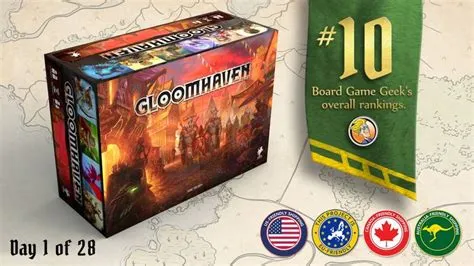 Gloomhaven: Een epische coöperatieve campagne vol avontuur en strategische beslissingen!